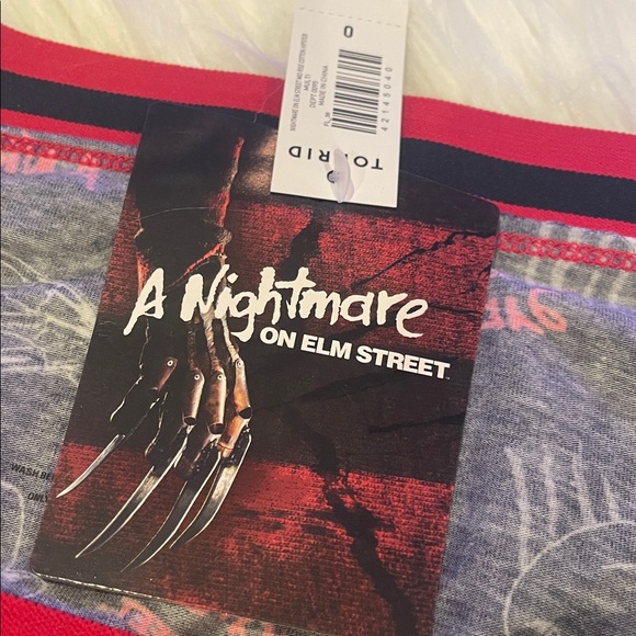 Torrid Nightmare on Elm Street Mid Rise Cotton Hipster Panties - Black and Red - Picture 8 of 8